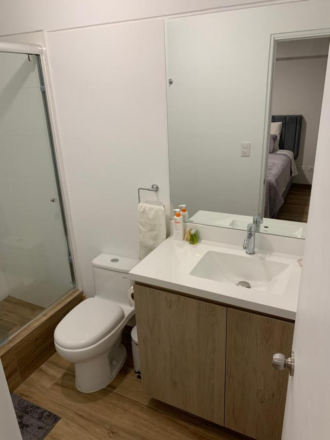 Apartamento En Miraflores Con Ac Lima Luaran gambar