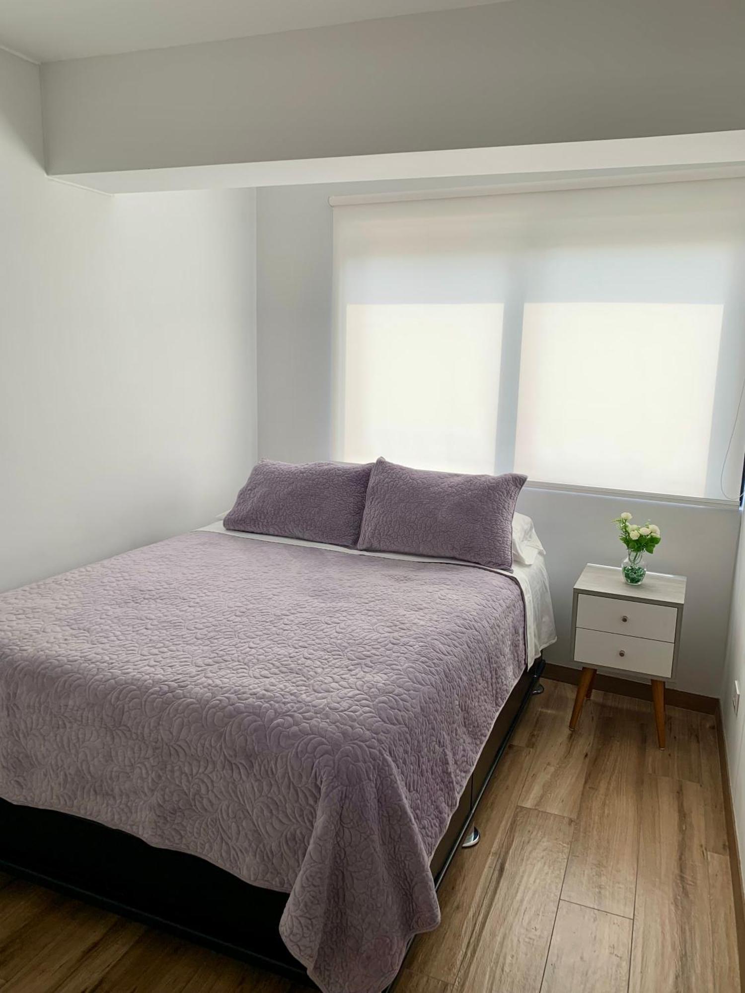 Apartamento En Miraflores Con Ac Lima Luaran gambar