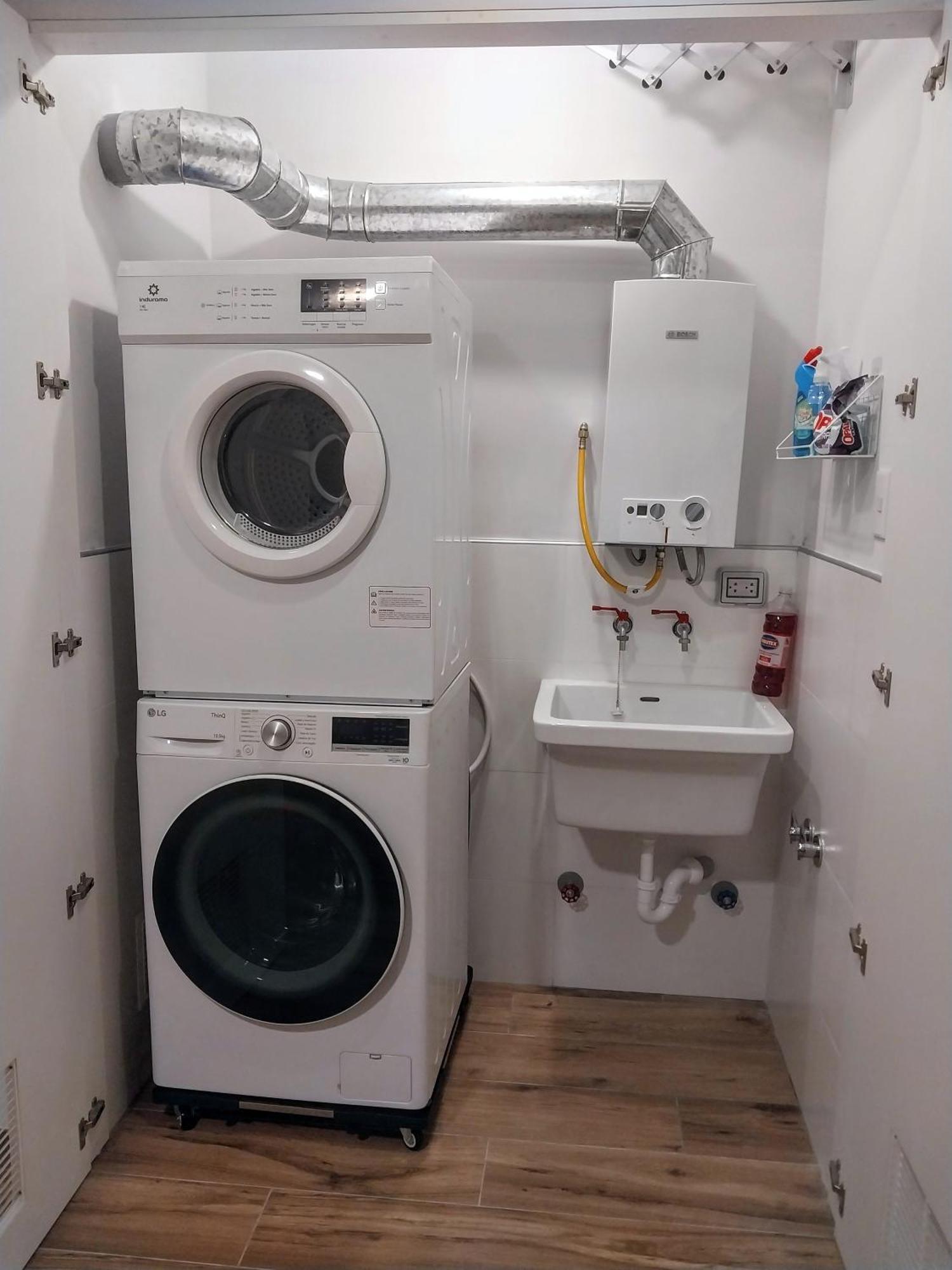Apartamento En Miraflores Con Ac Lima Luaran gambar