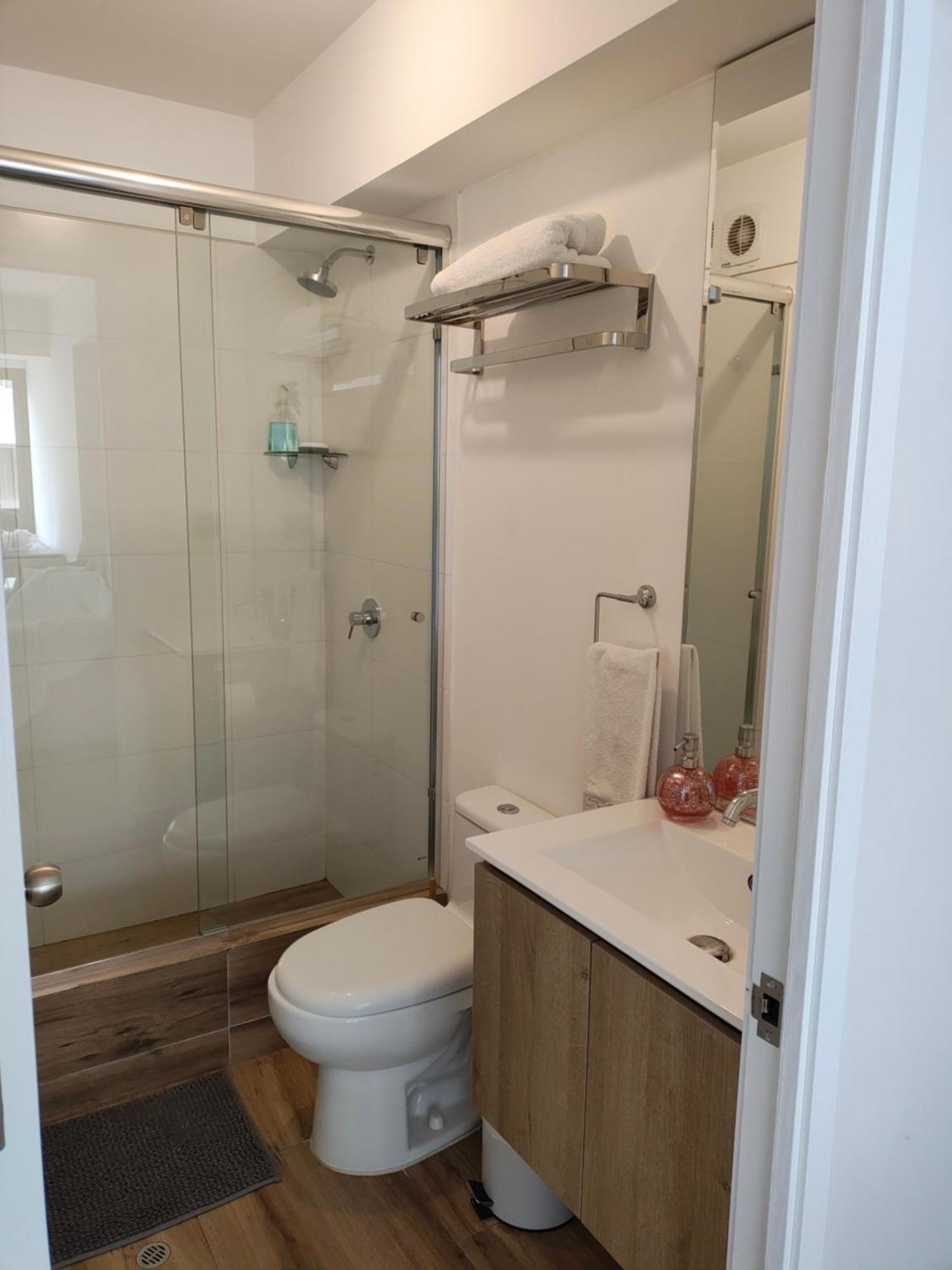 Apartamento En Miraflores Con Ac Lima Luaran gambar